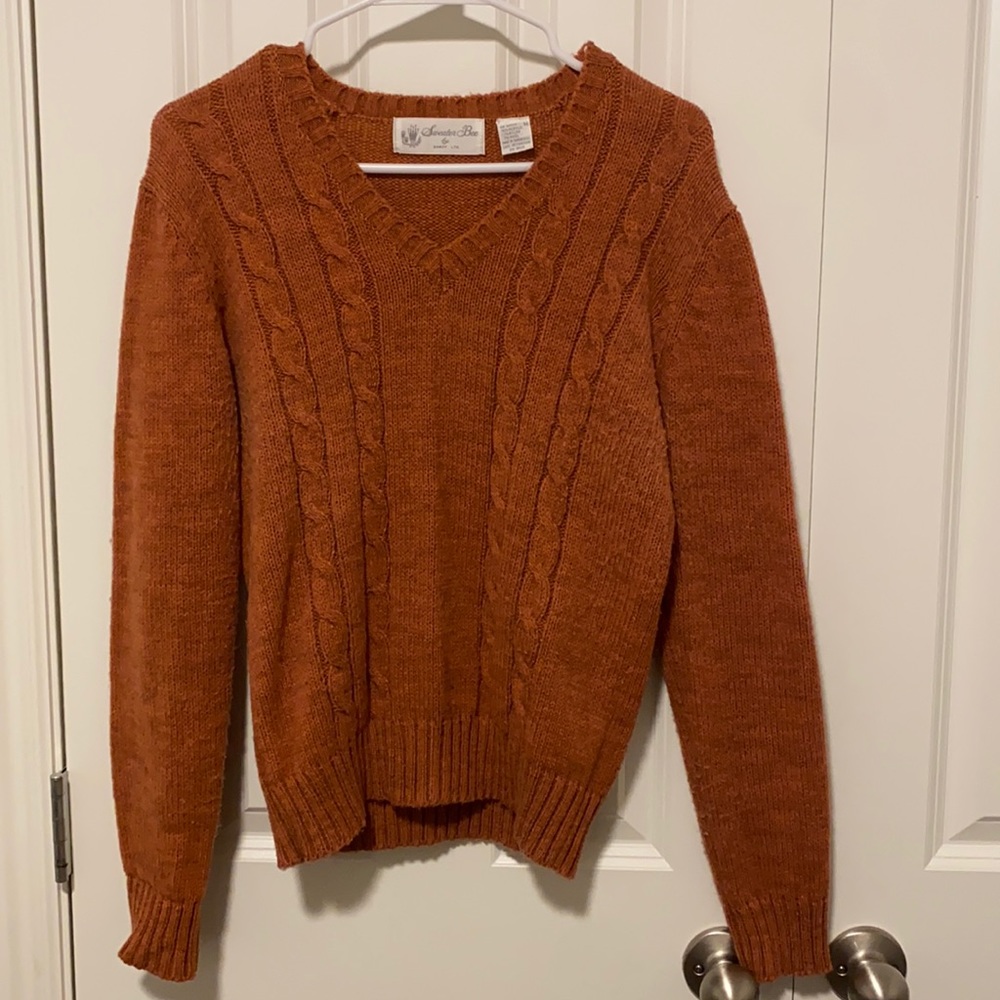 Burnt Orange Sweater